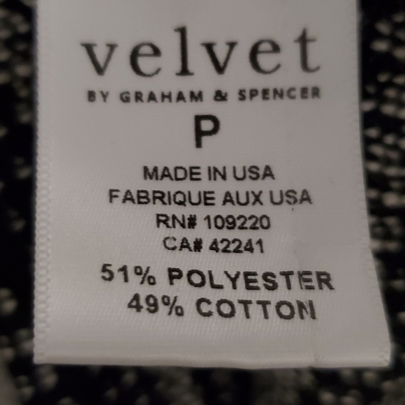 Velvet by Graham Spencer Knit Blazer / Jacket - Size Small - Picture 4 of 4